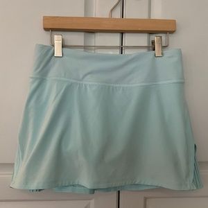Lululemon Play Off The Pleats Blue Skirt Size 4